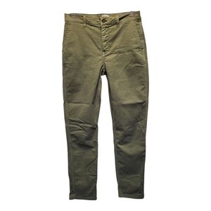 J. Crew Women's Green Tapered Chinos - Size 26T